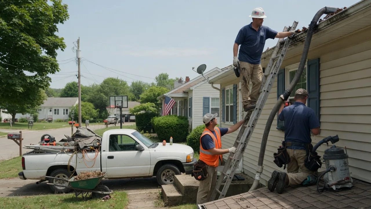 Gutter Installation in Leivasy, WV near me
